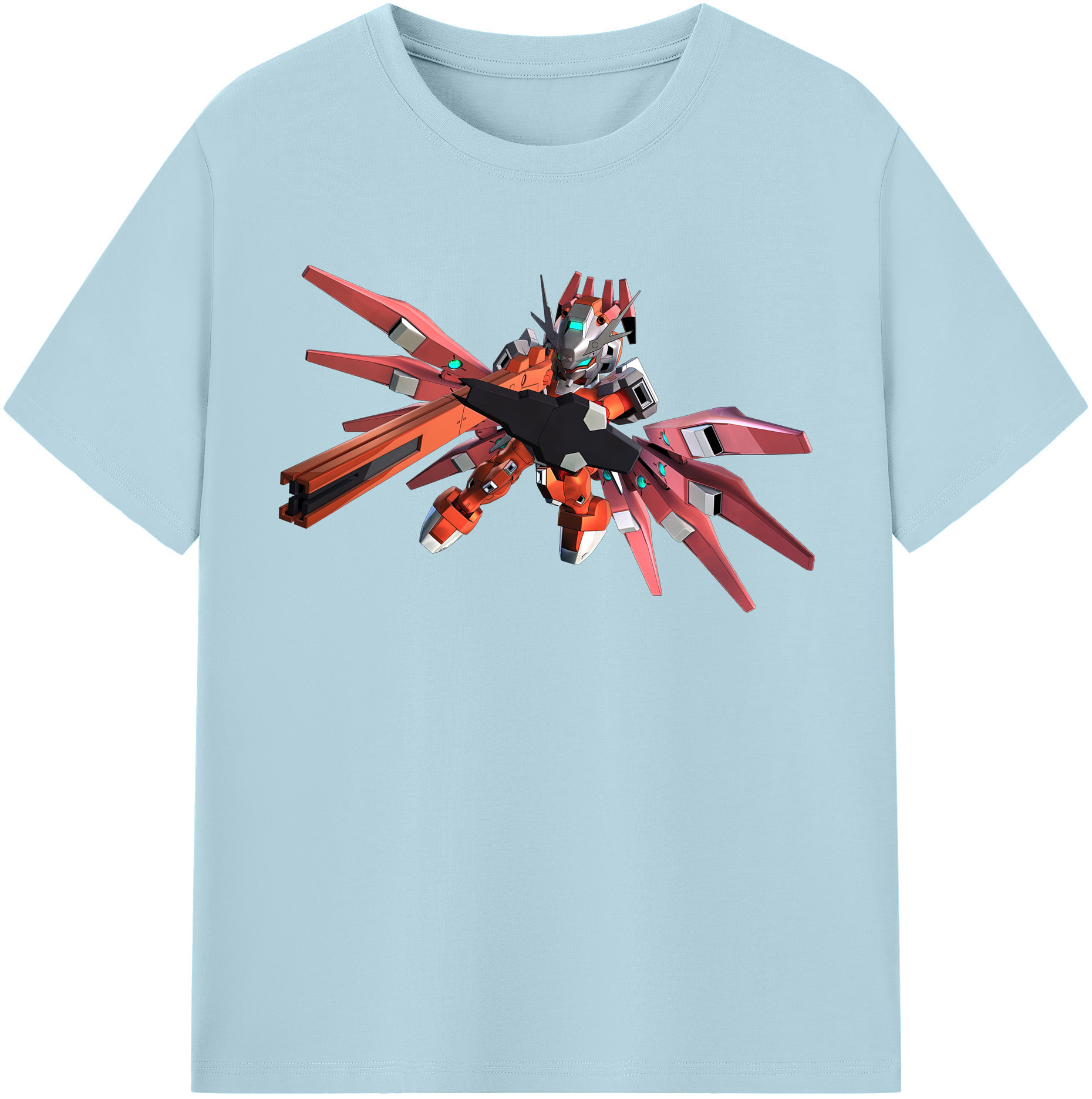 （画像用） 機動戦士ガンダム Mobile Suit Gundam 綿100％半袖Tシャツ（フロントプリント）